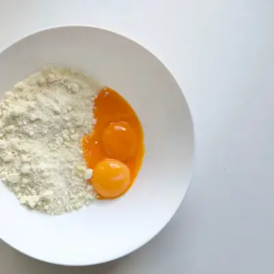 Step 4 of Carbonara recipe