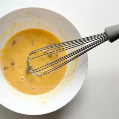 Step 5 of Carbonara recipe